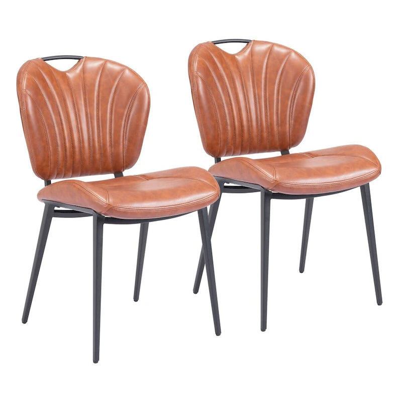 Chaise de salle à manger Terrence (lot de 2) - Produit 1 (po) : 18,9 L x 24,8 P x 33,5 H
