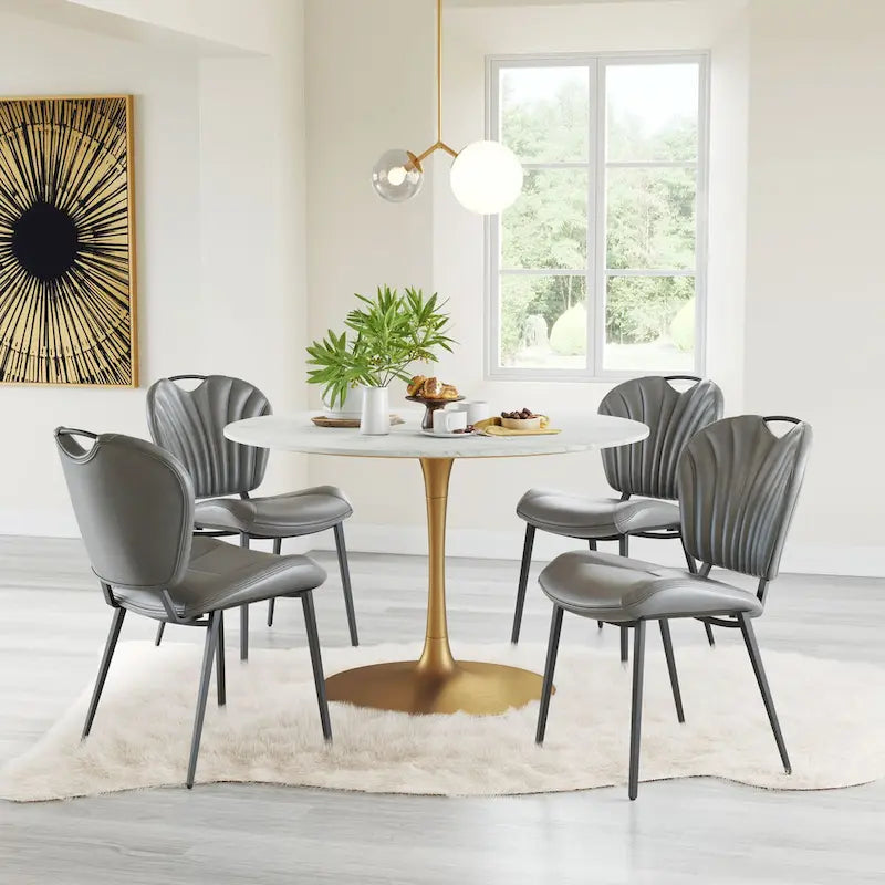 Chaise de salle à manger Terrence (lot de 2) - Produit 1 (po) : 18,9 L x 24,8 P x 33,5 H