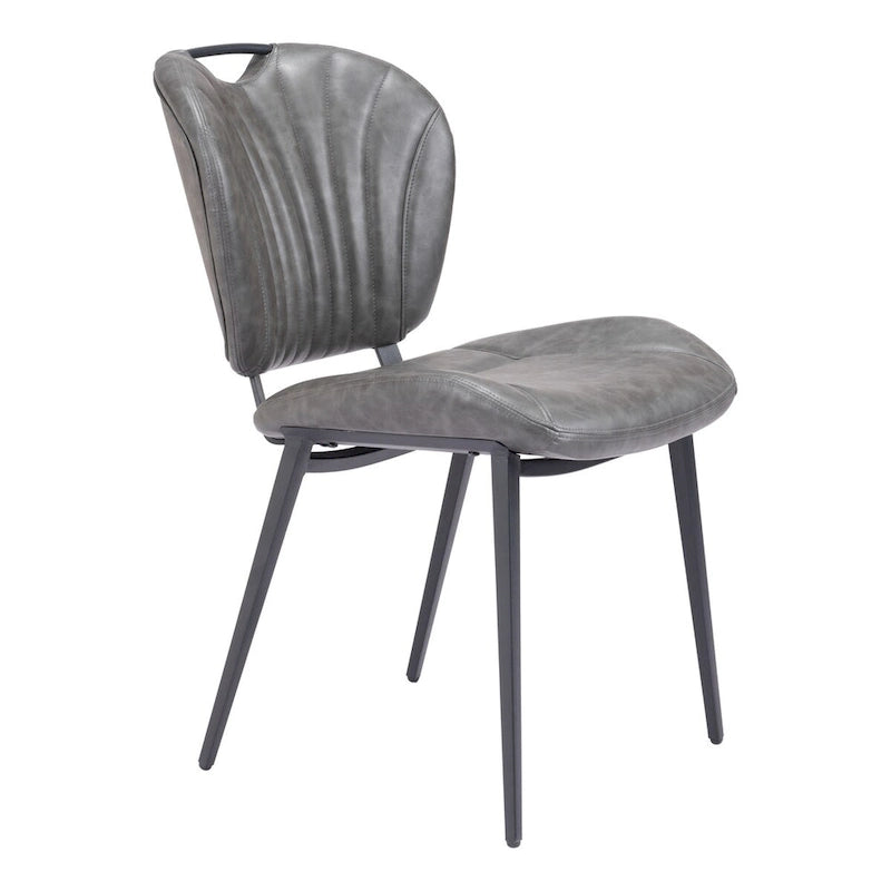 Chaise de salle à manger Terrence (lot de 2) - Produit 1 (po) : 18,9 L x 24,8 P x 33,5 H