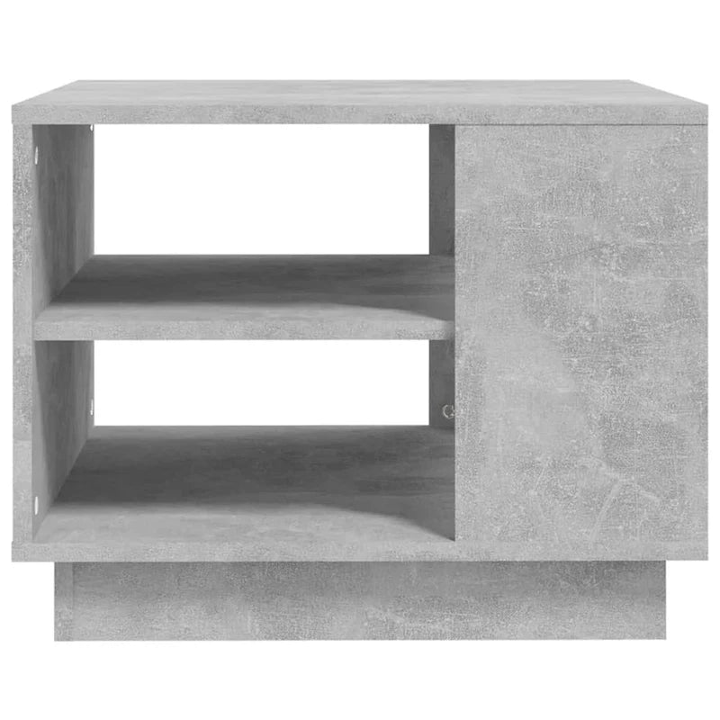 vidaXL Stolik kawowy stolik pomocniczy boczny stolik pod sofę do salonu, materiał drewnopochodny - 55 x 55 x 43 cm