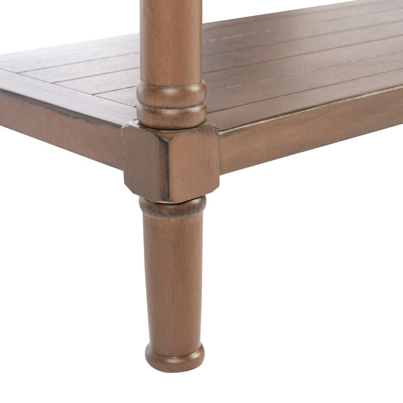 Konsola SAFAVIEH Phillis z 2 szufladami – 35,5 szer. x 13 dł. x 29,5 wys. – 36Wx13Dx30H