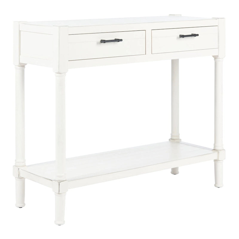 Konsola SAFAVIEH Phillis z 2 szufladami – 35,5 szer. x 13 dł. x 29,5 wys. – 36Wx13Dx30H