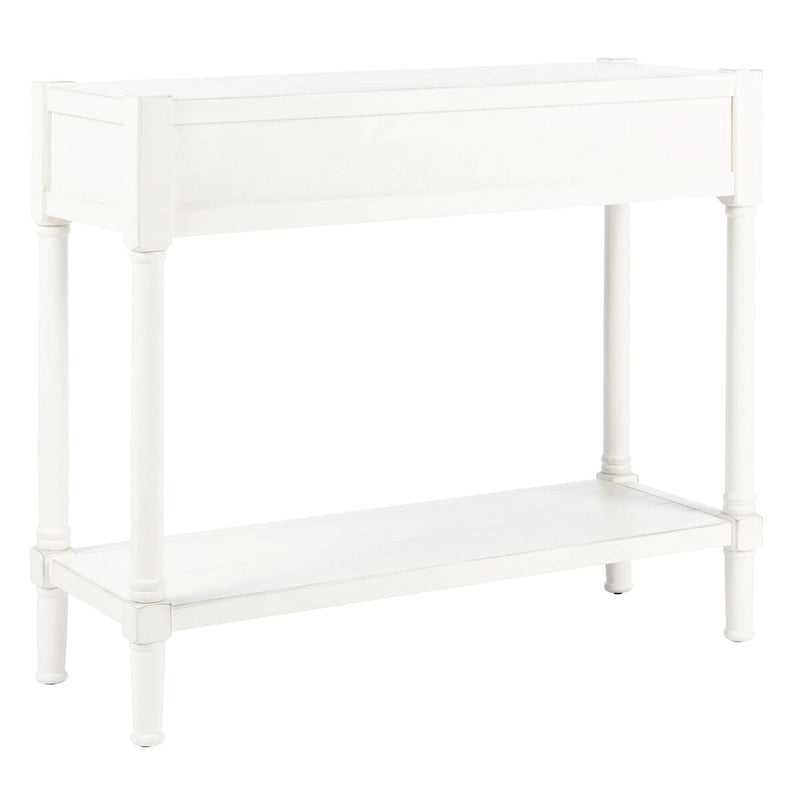 Konsola SAFAVIEH Phillis z 2 szufladami – 35,5 szer. x 13 dł. x 29,5 wys. – 36Wx13Dx30H
