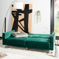 SAFAVIEH Spring Canapé-lit deux-en-un moderne pliable beige
