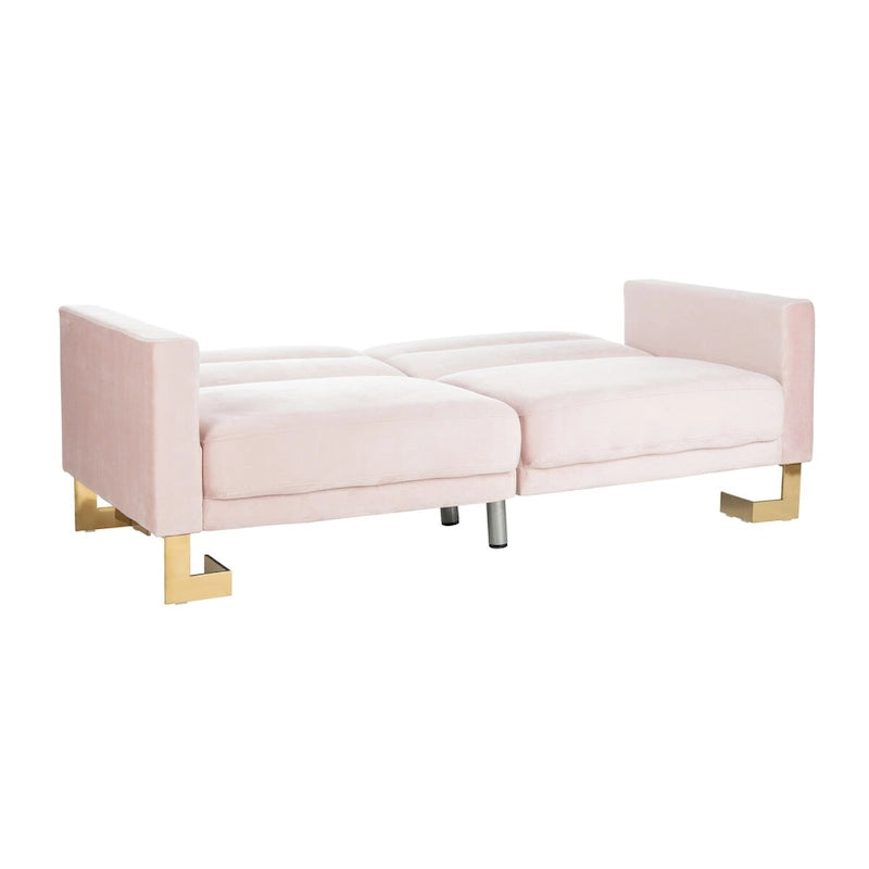 SAFAVIEH Spring Canapé-lit deux-en-un moderne pliable beige
