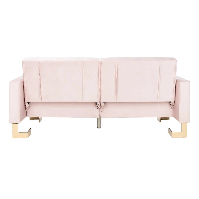 SAFAVIEH Spring Canapé-lit deux-en-un moderne pliable beige