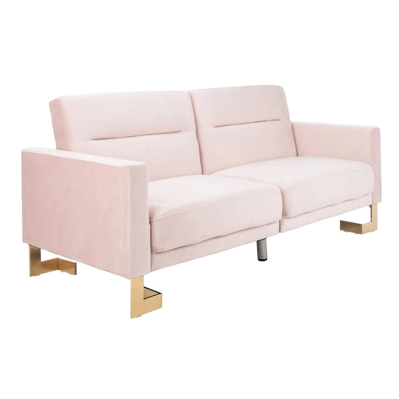 SAFAVIEH Spring Canapé-lit deux-en-un moderne pliable beige
