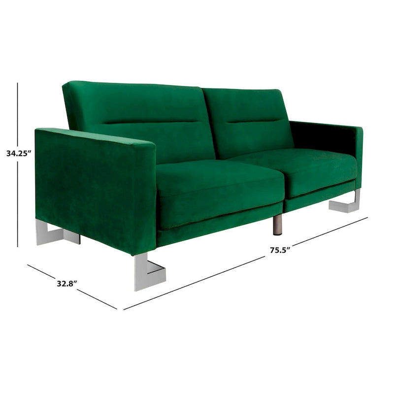 SAFAVIEH Spring Canapé-lit deux-en-un moderne pliable beige