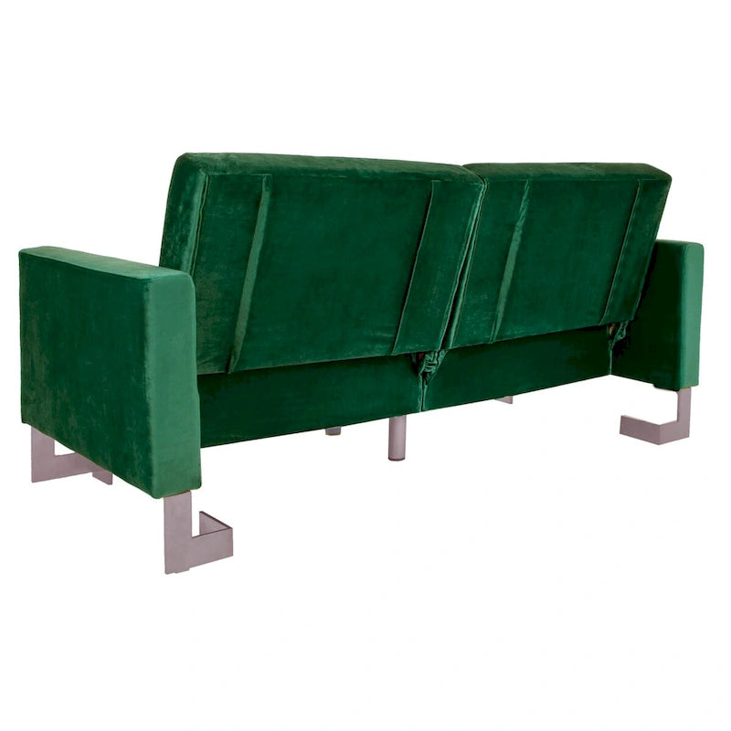 SAFAVIEH Spring Canapé-lit deux-en-un moderne pliable beige