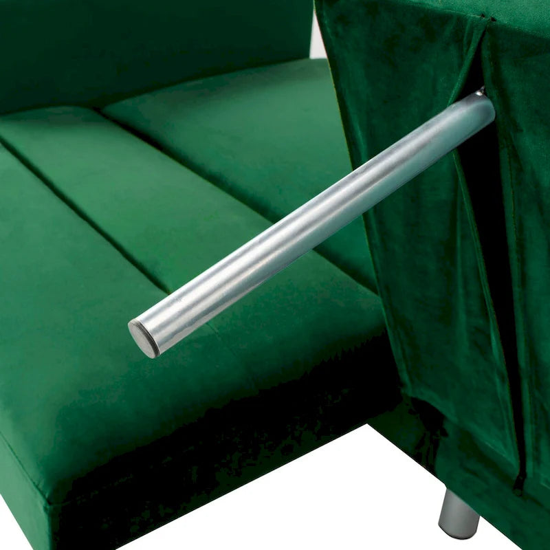 SAFAVIEH Spring Canapé-lit deux-en-un moderne pliable beige