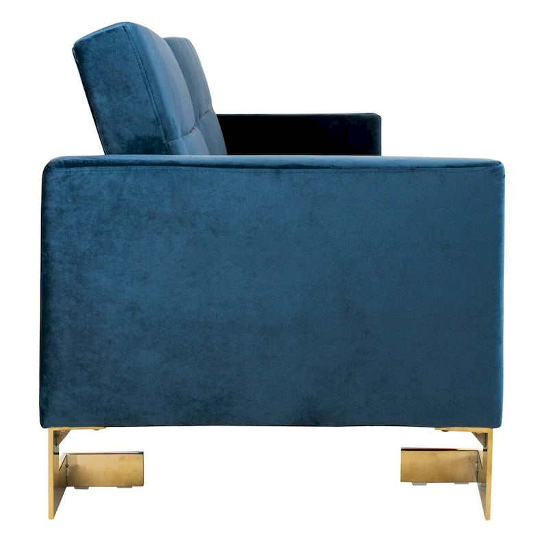 SAFAVIEH Spring Canapé-lit deux-en-un moderne pliable beige