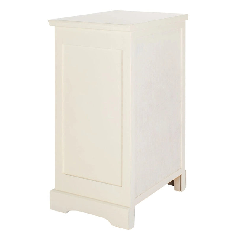 SAFAVIEH Clemie, table d'appoint de rangement grise - 17,7 x 13,8 x 29,9 - 18Wx14Dx30H