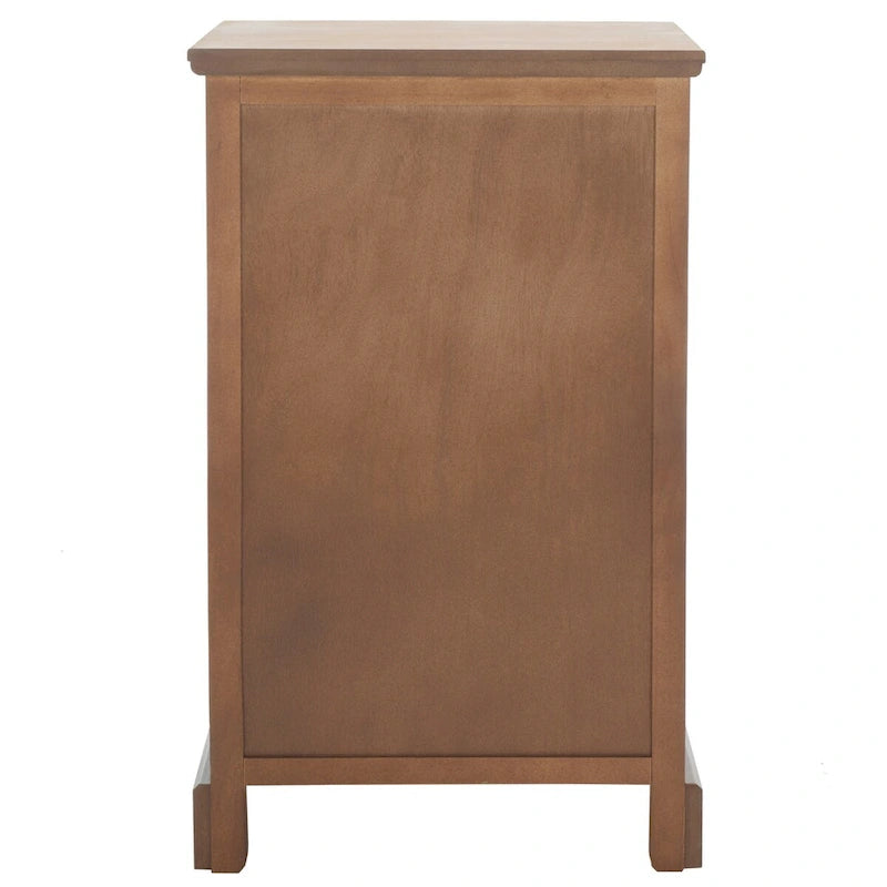 SAFAVIEH Clemie, table d'appoint de rangement grise - 17,7 x 13,8 x 29,9 - 18Wx14Dx30H