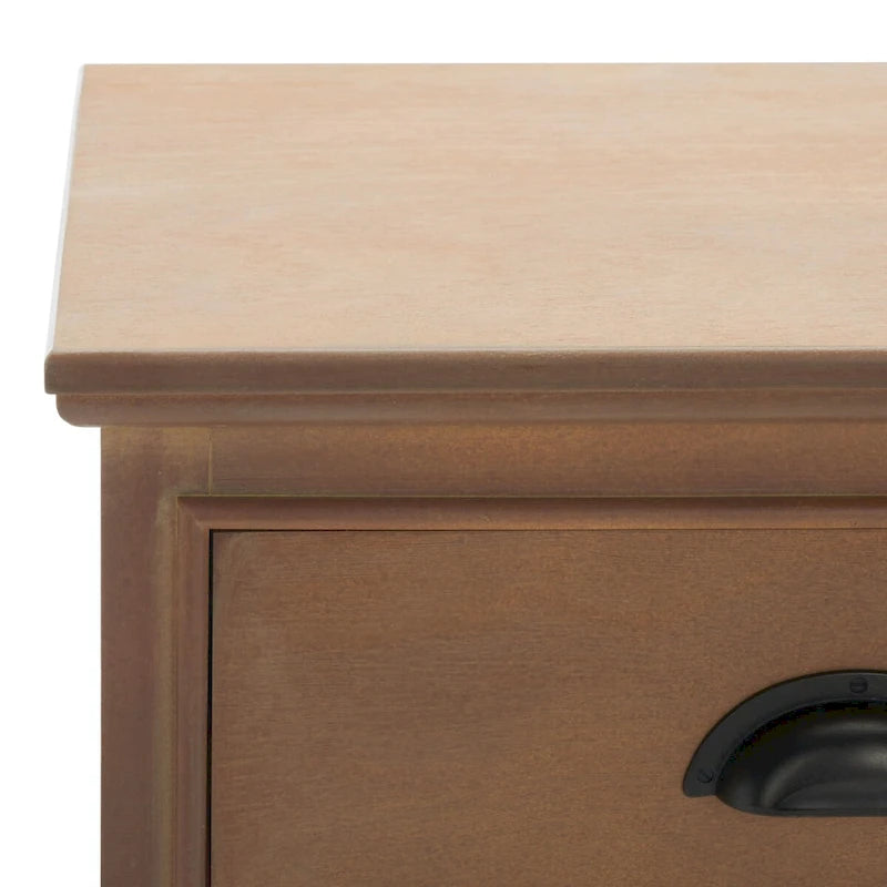 SAFAVIEH Clemie, table d'appoint de rangement grise - 17,7 x 13,8 x 29,9 - 18Wx14Dx30H