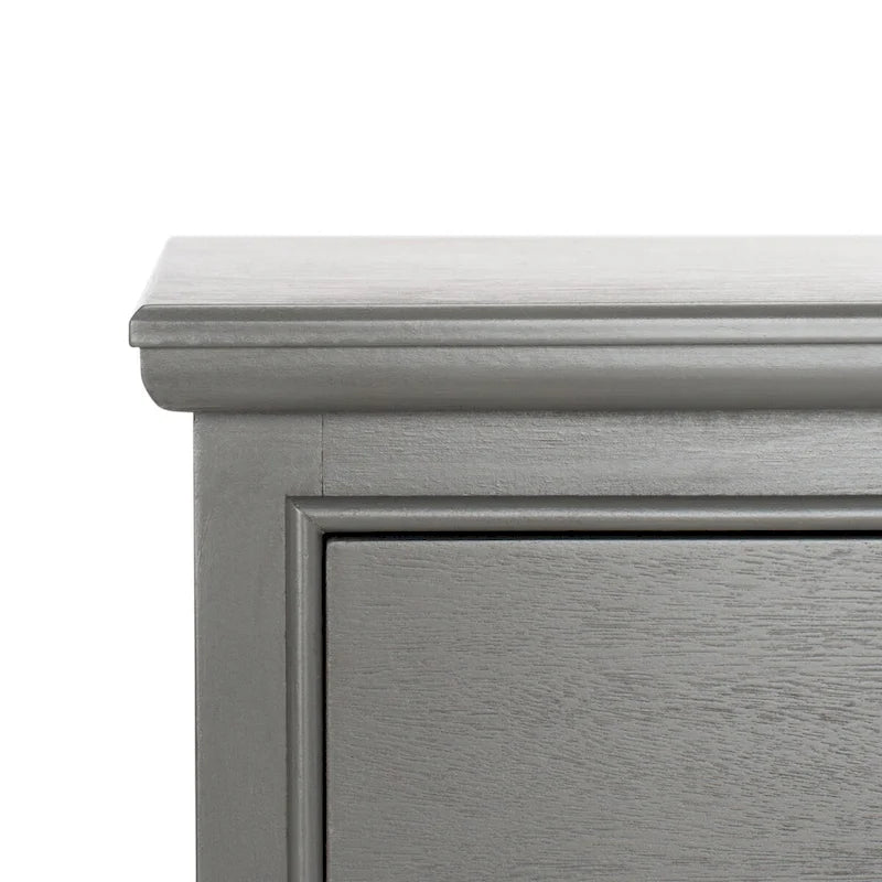 SAFAVIEH Clemie, table d'appoint de rangement grise - 17,7 x 13,8 x 29,9 - 18Wx14Dx30H