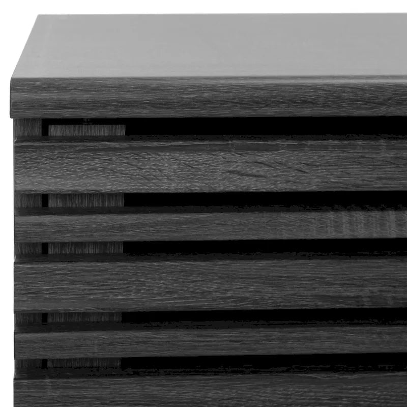 SAFAVIEH Teela Meuble TV multimédia de rangement Noyer 59 pouces - 59 L x 15 P x 19 H - 59Lx15Px19H