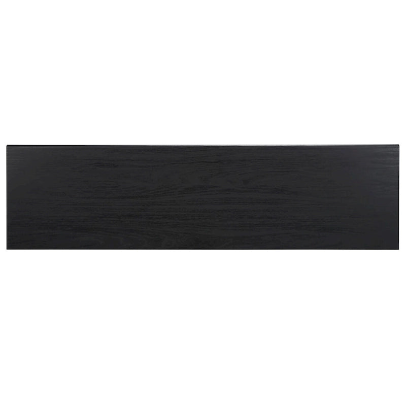 SAFAVIEH Teela Meuble TV multimédia de rangement Noyer 59 pouces - 59 L x 15 P x 19 H - 59Lx15Px19H