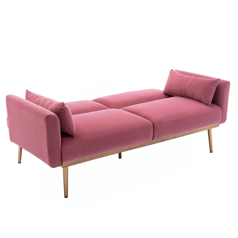 Sofa rozkładana Clihome Biscuit z materacem
