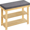 3-poziomowy stojak na buty - 11,4D x 28W x 19,3H