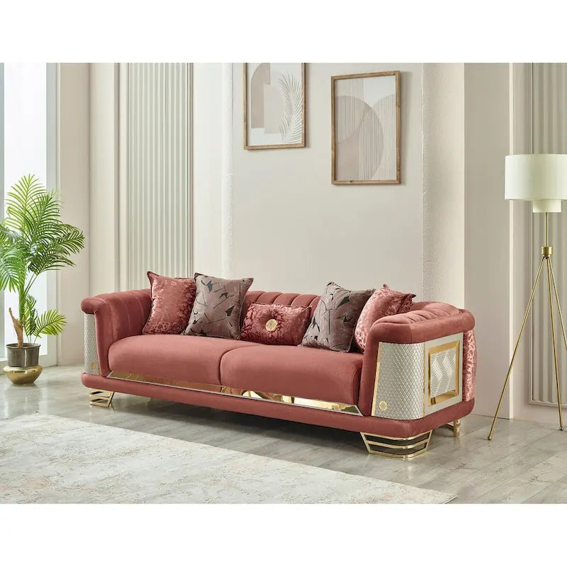 Zestaw Roseau 2-częściowy do salonu (1 Sofa i 1 Fotel)