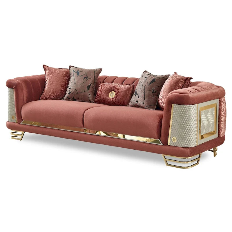 Zestaw Roseau 2-częściowy do salonu (1 Sofa i 1 Fotel)