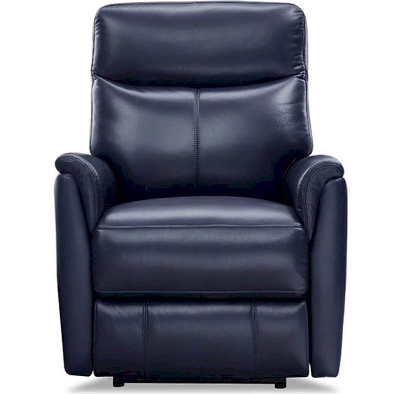 Fauteuil inclinable zéro gravité en cuir pleine fleur avec appuie-tête motorisé Hydeline Layla