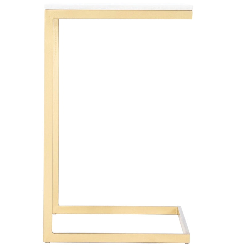 Table d'appoint en marbre Lawler
