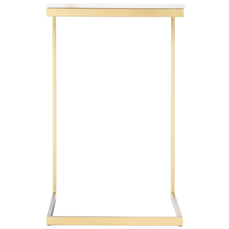 Table d'appoint en marbre Lawler