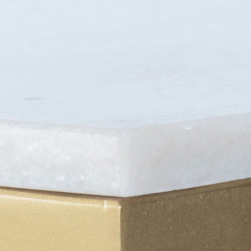Table d'appoint en marbre Lawler