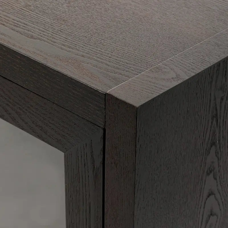 Meuble d'appoint 3 portes en MDF de 86 cm de haut avec étagère réglable