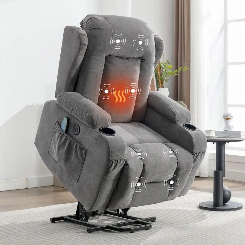 Fauteuil inclinable releveur pour personnes âgées