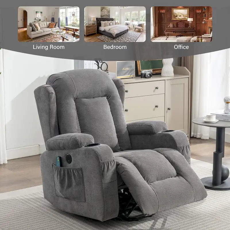 Fauteuil inclinable releveur pour personnes âgées