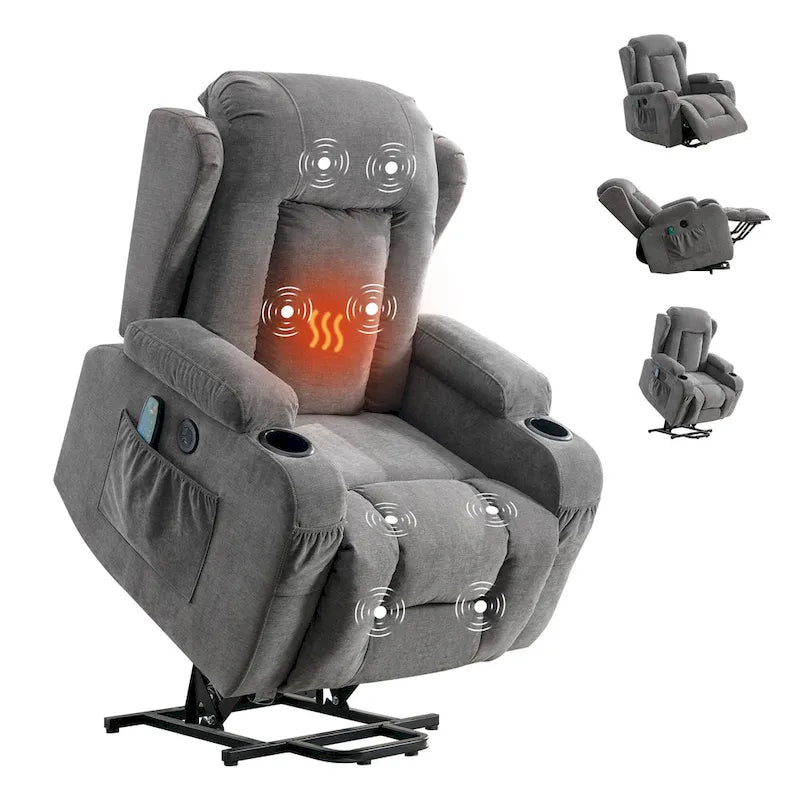 Fauteuil inclinable releveur pour personnes âgées