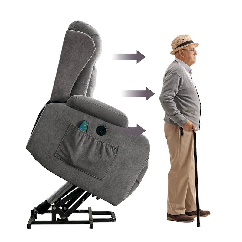 Fauteuil inclinable releveur pour personnes âgées