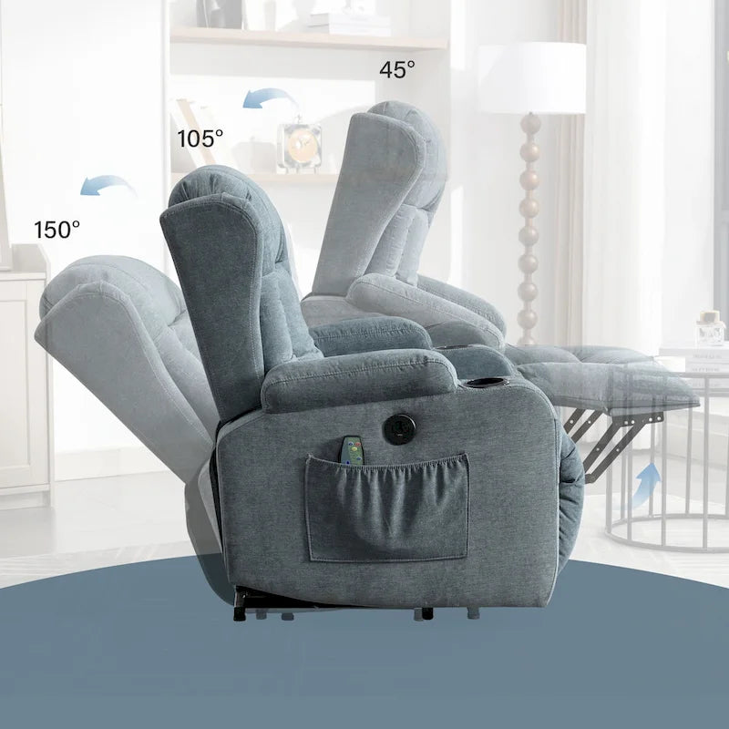 Fauteuil inclinable releveur pour personnes âgées