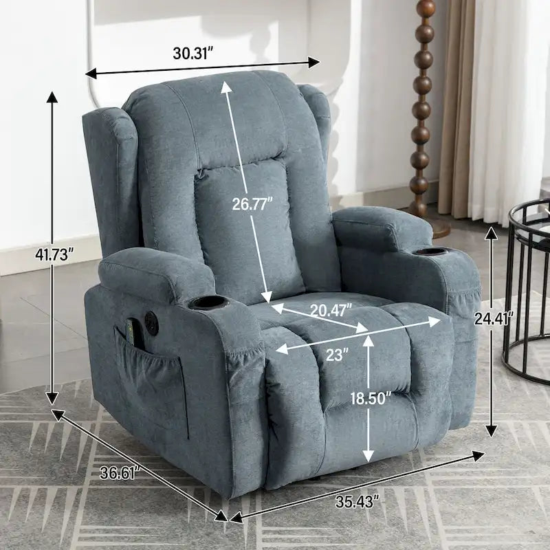 Fauteuil inclinable releveur pour personnes âgées
