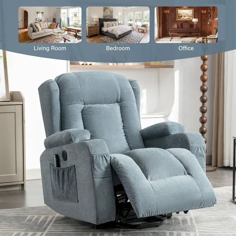 Fauteuil inclinable releveur pour personnes âgées