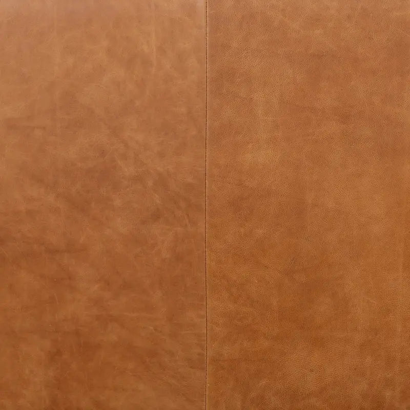 Canapé d'appartement Essex 74 Poly & Bark - Cuir véritable italien pleine fleur