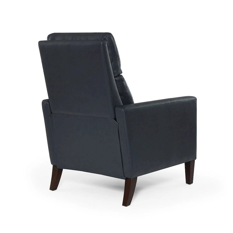 Fotel rozkładany Vesper z ekoskóry z mechanizmem push-back, Greyson Living