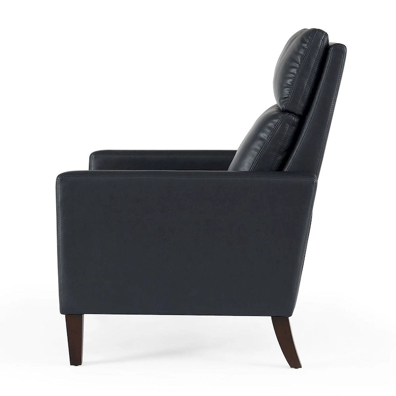 Fotel rozkładany Vesper z ekoskóry z mechanizmem push-back, Greyson Living