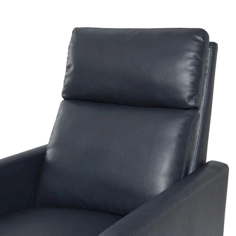 Fotel rozkładany Vesper z ekoskóry z mechanizmem push-back, Greyson Living