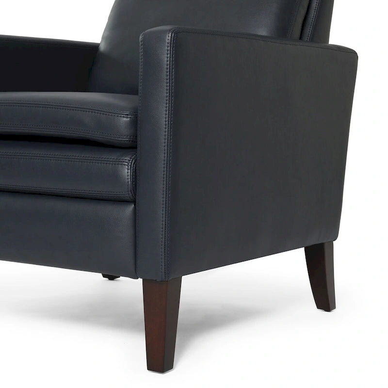 Fotel rozkładany Vesper z ekoskóry z mechanizmem push-back, Greyson Living