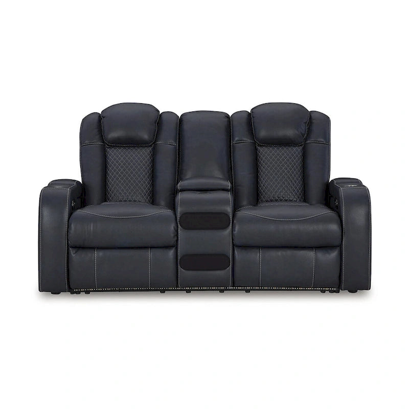 Canapé inclinable électrique avec console Fyne-Dyme Signature Design by Ashley - 74 po L x 43 po P x 43 po H
