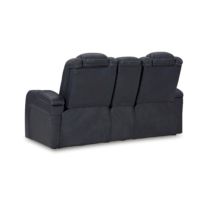 Canapé inclinable électrique avec console Fyne-Dyme Signature Design by Ashley - 74 po L x 43 po P x 43 po H