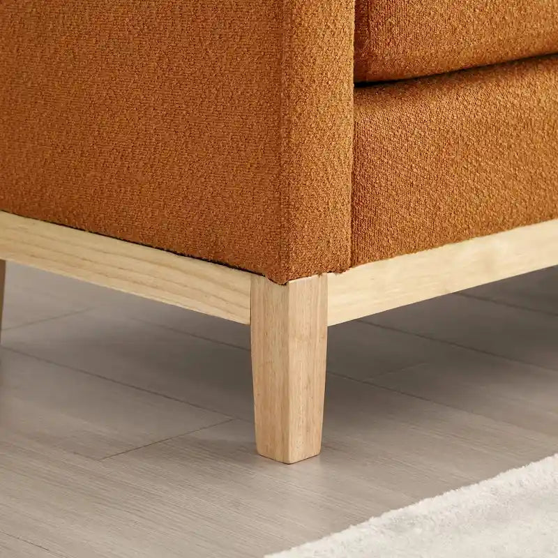 Banc rembourré élégant pour bout de lit et salon