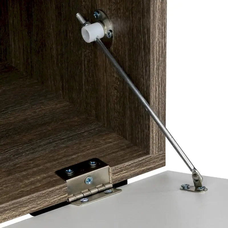 Meuble TV Morden de 51 pouces pour téléviseurs jusqu'à 55 pouces avec lumières LED changeantes de couleur