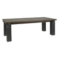 Classic Home Duncan Table de salle à manger en bois massif recyclé 90