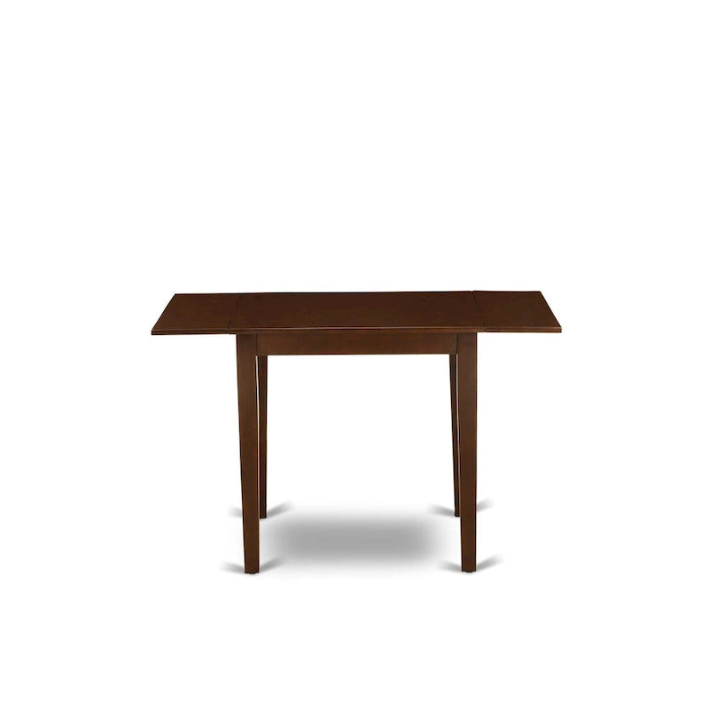 Ensemble de table de cuisine East West Furniture, composé d'une table à manger rectangulaire et de chaises Parson, acajou (options de pièces)