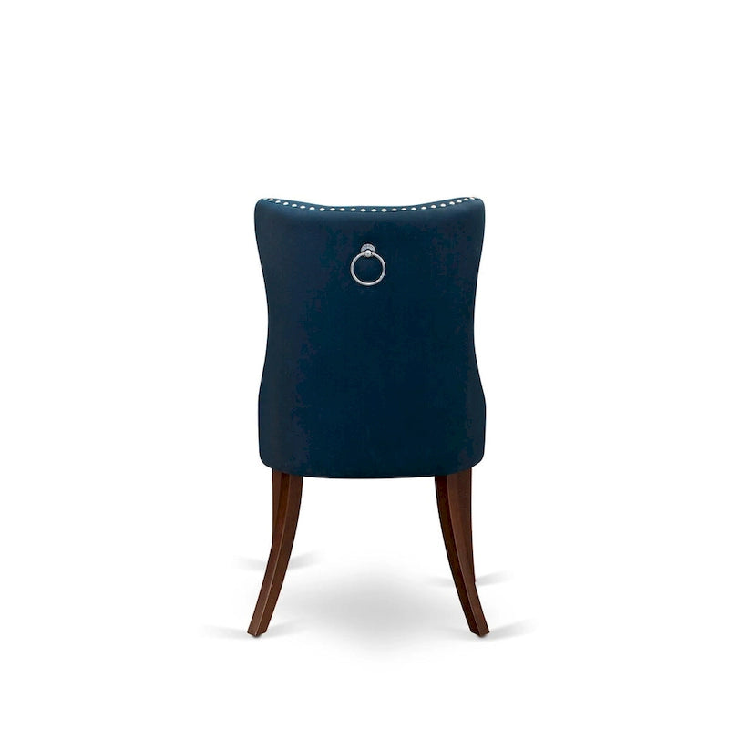 Ensemble de table de cuisine East West Furniture, composé d'une table à manger rectangulaire et de chaises Parson, acajou (options de pièces)