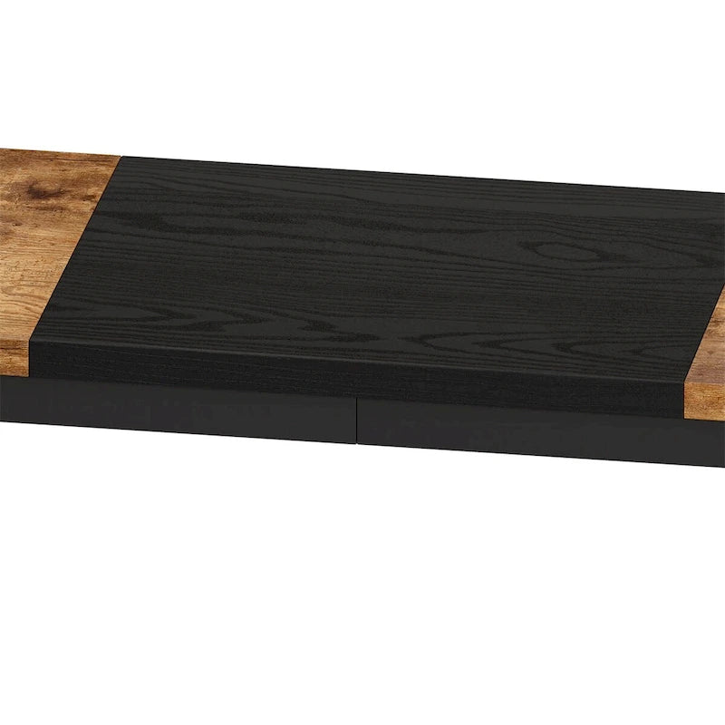 Table de cuisine, table de bar, longue table à manger avec 3 tabourets
